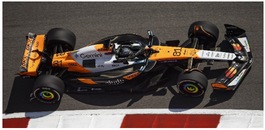1:43 Spark - McLaren MCL39 No.81 McLaren Formula 1 Team US GP 2025 Oscar Piastri