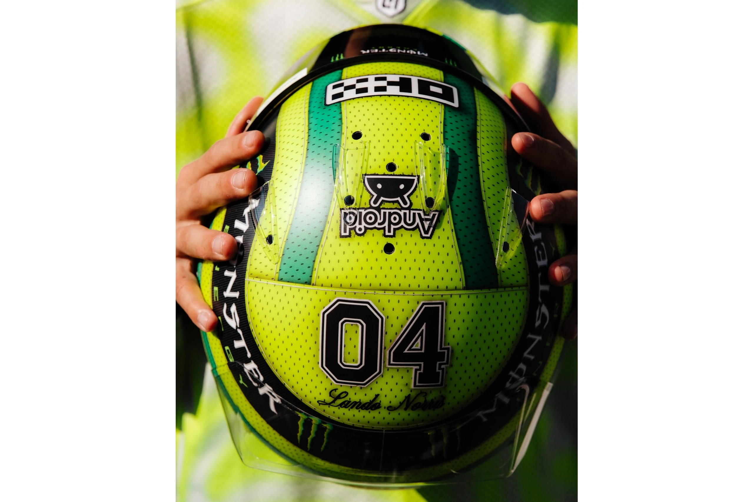 1:5 Spark Helmet - McLaren Formula 1 Team - Lando Norris - US GP 2025