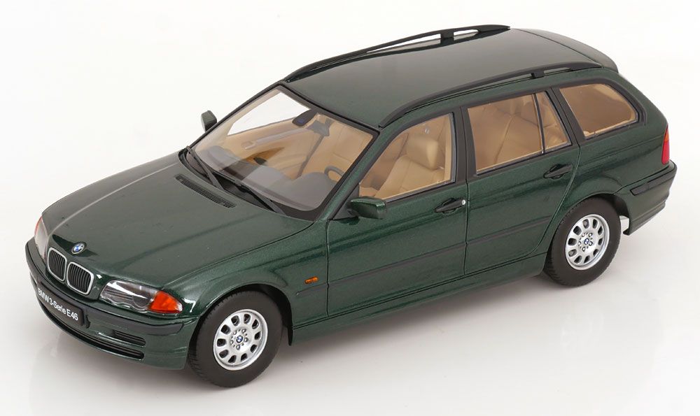 1:18 KK Scale - BMW 3er E46 Touring 1999 grünmetallic