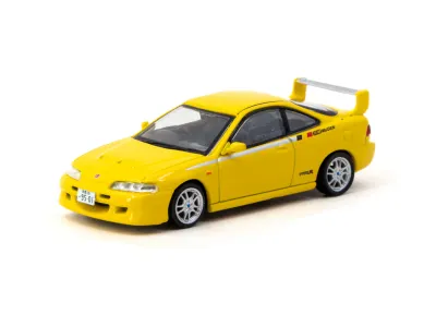 1:64 Tarmac - Honda Integra TYPE R DC2 MUGEN, sunlight yellow