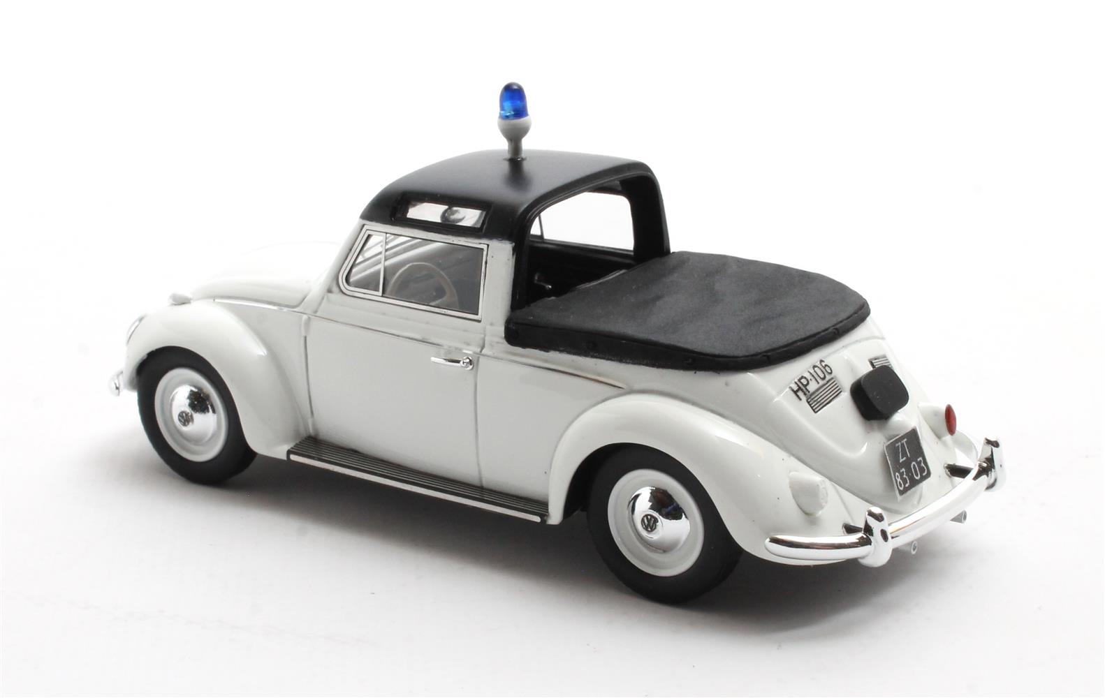 1:43 Matrix - VW beetle kuip coach police The Hague with tonneau 1958