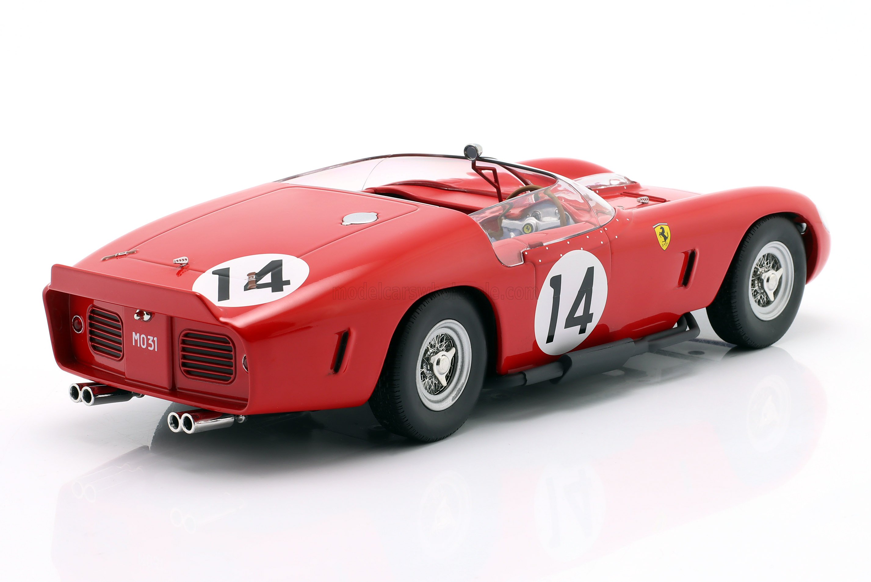 1:18 Werk83 - Ferrari 250 TR61 3.0L V12 Team Sefac #14 Winner 12h Sebring 1961 O. Gendebien - P. Hill