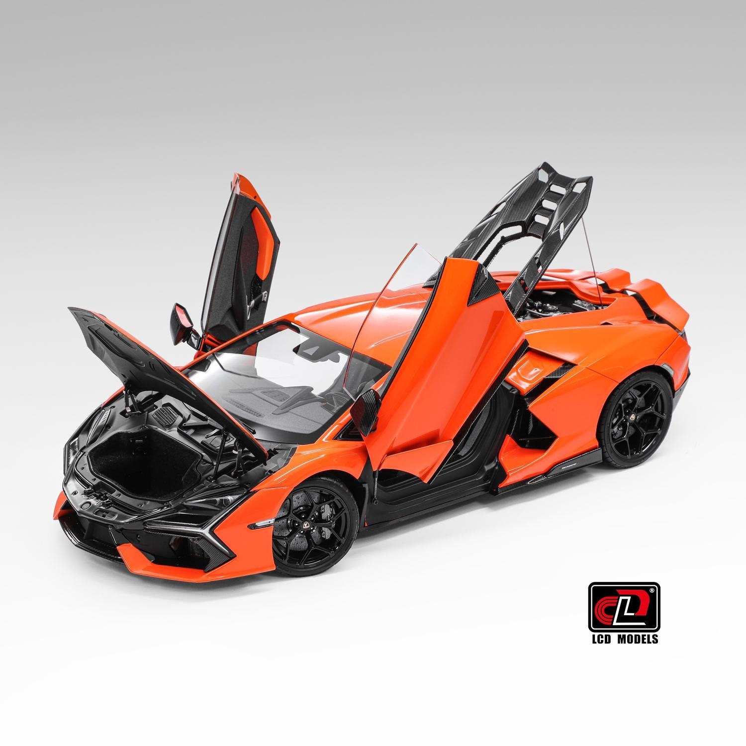1:18 LCD Models - 2023 Lamborghini Revuelto Hybrid Orange