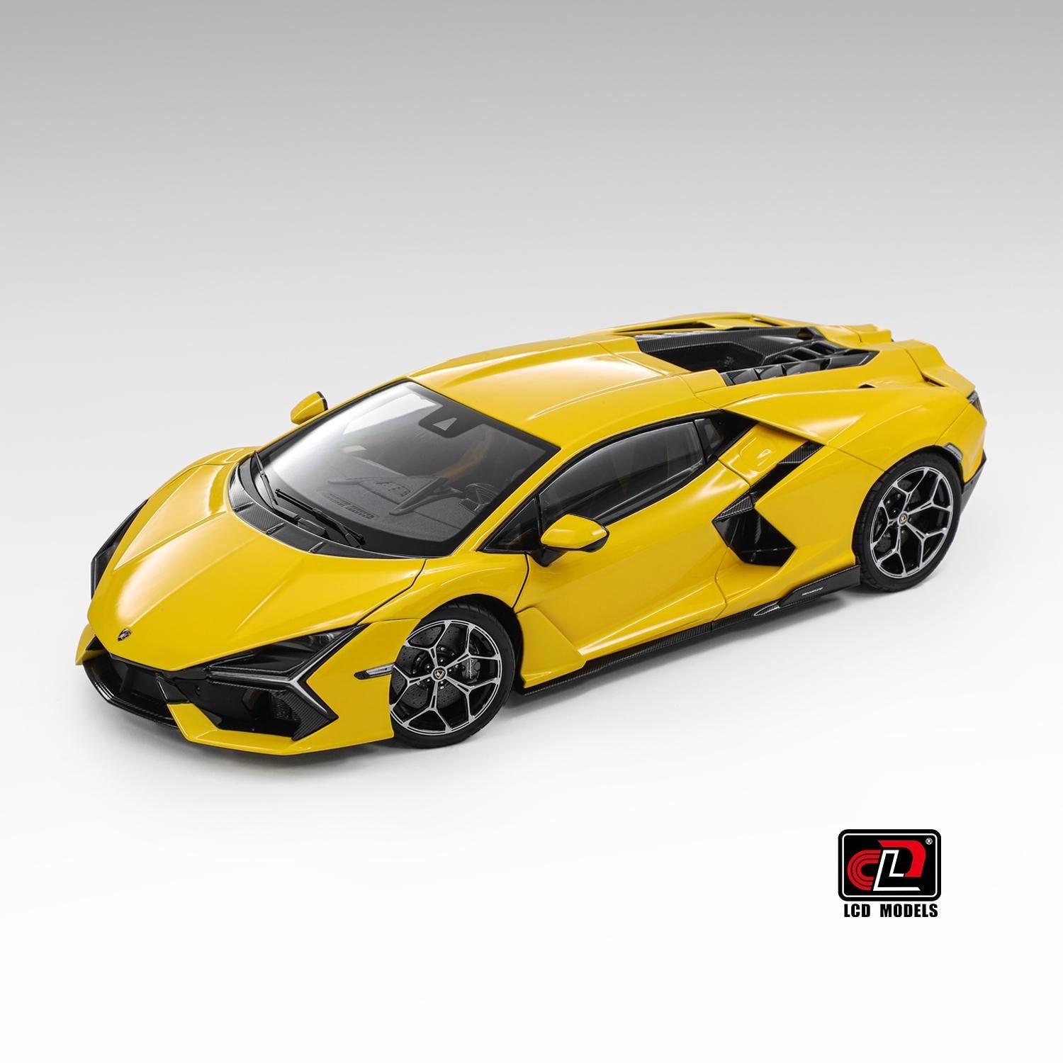 1:18 LCD Models - 2023 Lamborghini Revuelto Hybrid Yellow