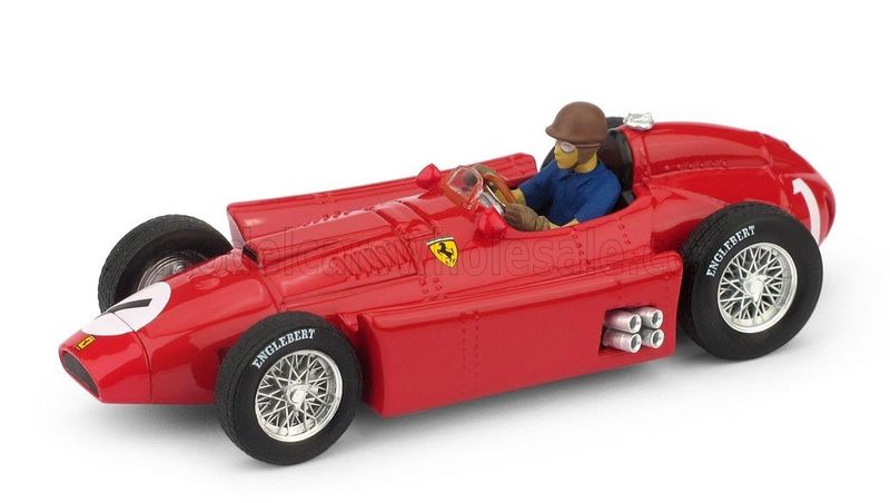 1:43 Brumm - Ferrari F1 Lancia D50 #1 World Champion Winner British GP 1956 J.M. Fangio 1:43 Brumm - Ferrari F1 Lancia D50 #1 World Champion Winner British GP 1956 J.M. Fangio