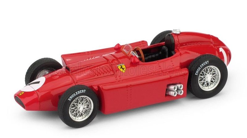 1:43 Brumm - Ferrari F1 Lancia D50 #1 World Champion Winner British GP 1956 J.M. Fangio 1:43 Brumm - Ferrari F1 Lancia D50 #1 World Champion Winner British GP 1956 J.M. Fangio