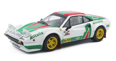 1:43 Best Model - Ferrari 308 GTB Gr.4 Tuning Makela Alitalia Rally 1980 1:43 Best Model - Ferrari 308 GTB Gr.4 Tuning Makela Alitalia Rally 1980
