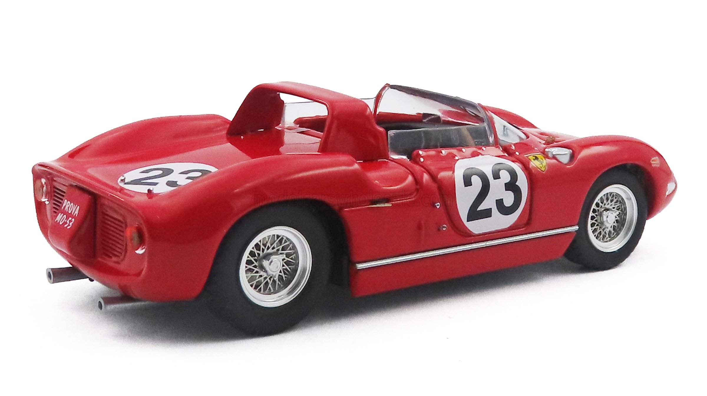 1:43 Art Model - Ferrari 250P Spider 3.0L V12 Team Ferrari Spa Sefac #23 24h Le Mans 1963 J. Surtees - W. Mairesse