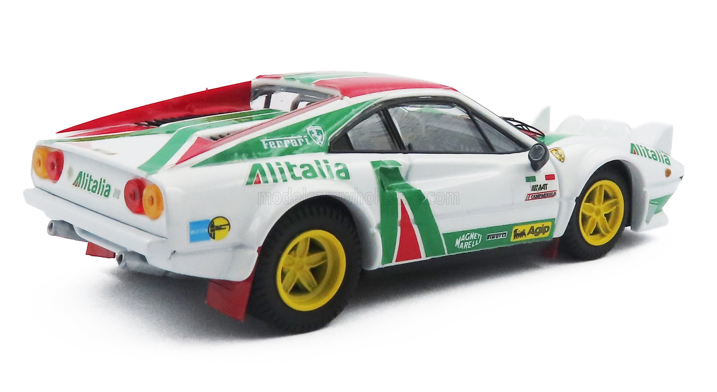 1:43 Best Model - Ferrari 308 GTB Gr.4 Tuning Makela Alitalia Rally 1980