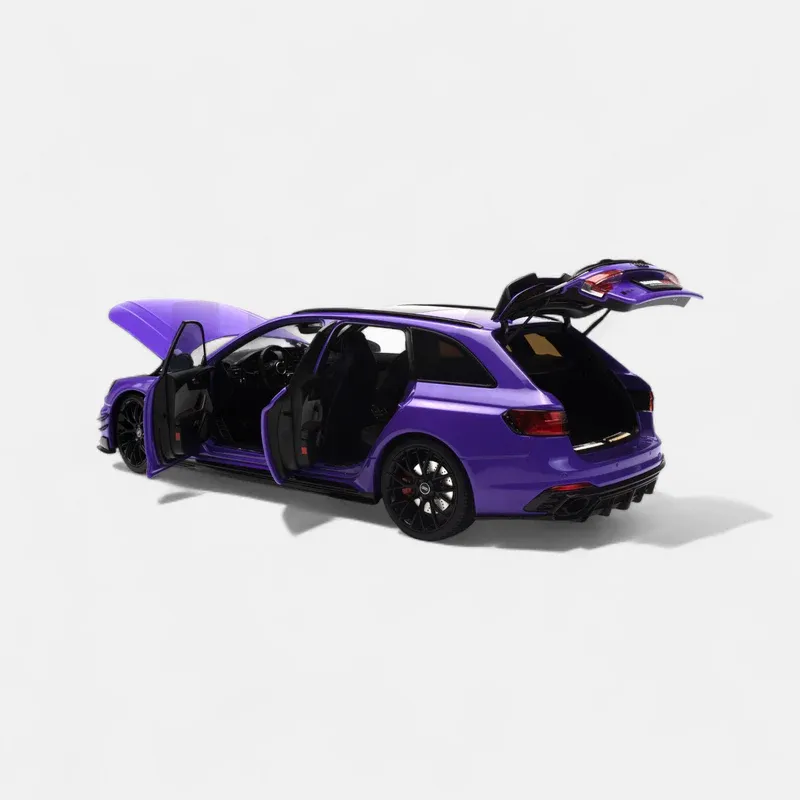 1:18 Keng Fai - Audi RS4 Darwin Pro Purple Metallic