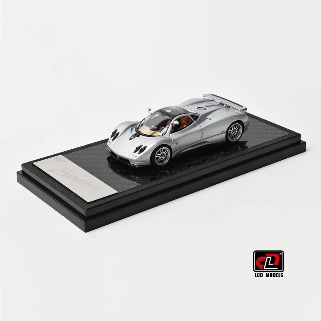 1:64 LCD Models - 199 Pagani Zonda C12 Silver