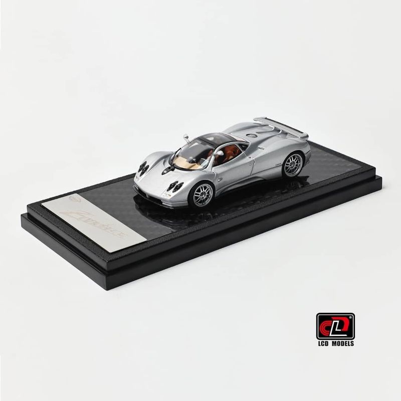 1:64 LCD Models - 199 Pagani Zonda C12 Silver 1:64 LCD Models - 199 Pagani Zonda C12 Silver