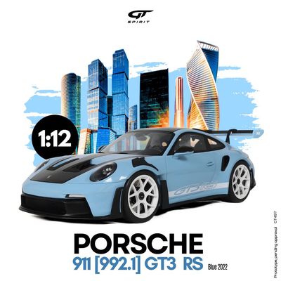 1:12 GT Spirit - 2022 Porsche 911 (992.1) GT3 RS Blue