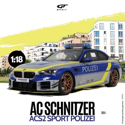 1:18 GT Spirit - 2024 BMW AC Schnitzer ACS2 Sport Polizei