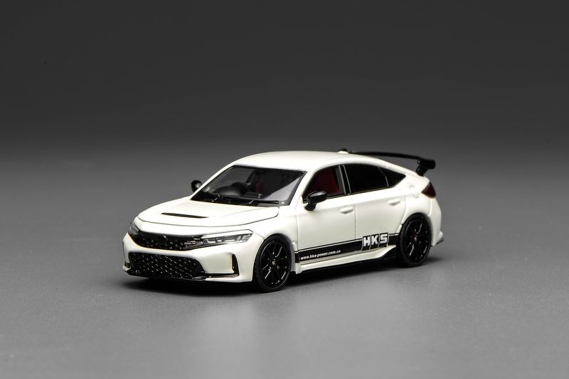 1:64 Motorhelix - 2020 Honda Civic Type-R (FL5) HHS White 1:64 Motorhelix - 2020 Honda Civic Type-R (FL5) HHS White