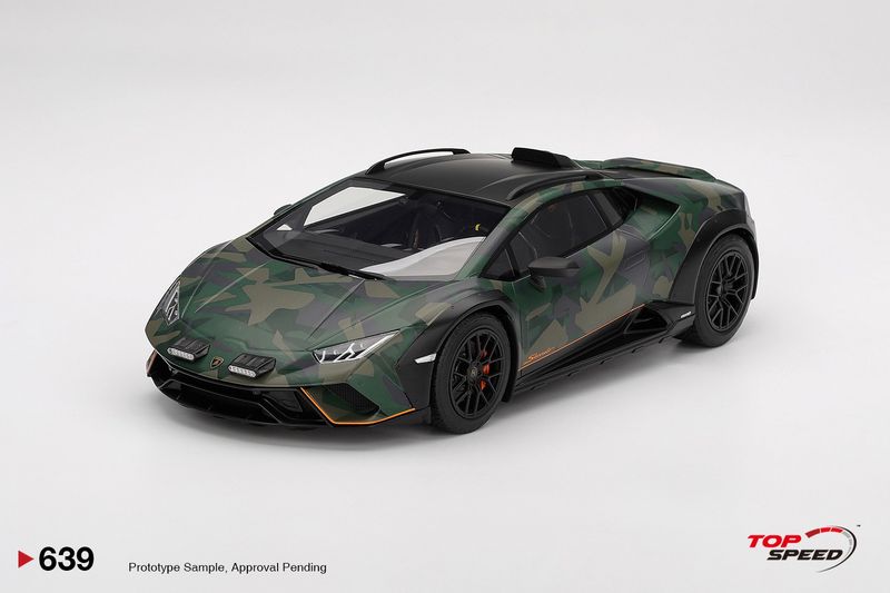 1:18 TSM - 2022 Lamborghini Huracan Sterrado All-Terrain Camouflage 1:18 TSM - 2022 Lamborghini Huracan Sterrado All-Terrain Camouflage