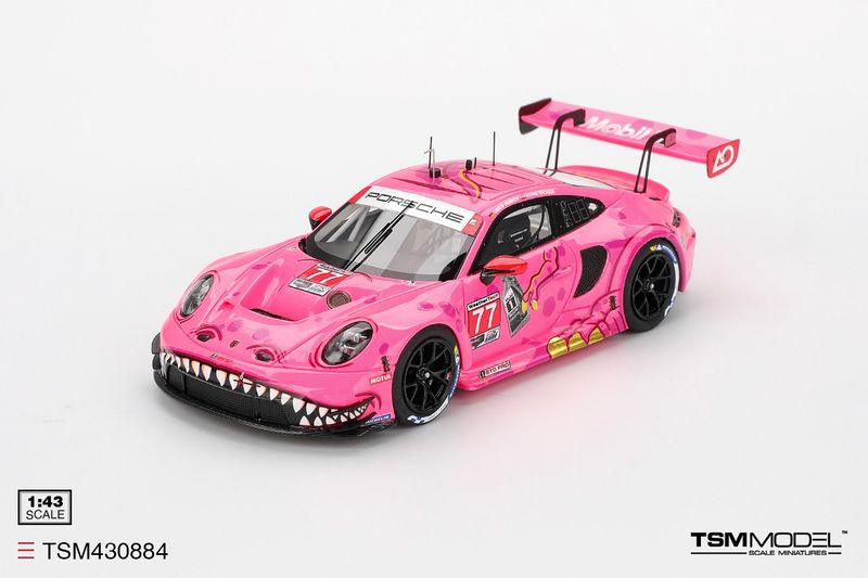 1:43 TSM - Porsche 911 992 GT3 R Team AO Racing #77 Imsa Detroit Grand Prix 2025 K. Bachler - L. Heinrich 1:43 TSM - Porsche 911 992 GT3 R Team AO Racing #77 Imsa Detroit Grand Prix 2025 K. Bachler - L. Heinrich