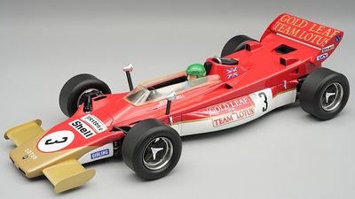 1:18 Tecnomodel - Lotus F1 56B #3 British GP 1971 R. Wisell *With Driver Figure* 1:18 Tecnomodel - Lotus F1 56B #3 British GP 1971 R. Wisell *With Driver Figure*