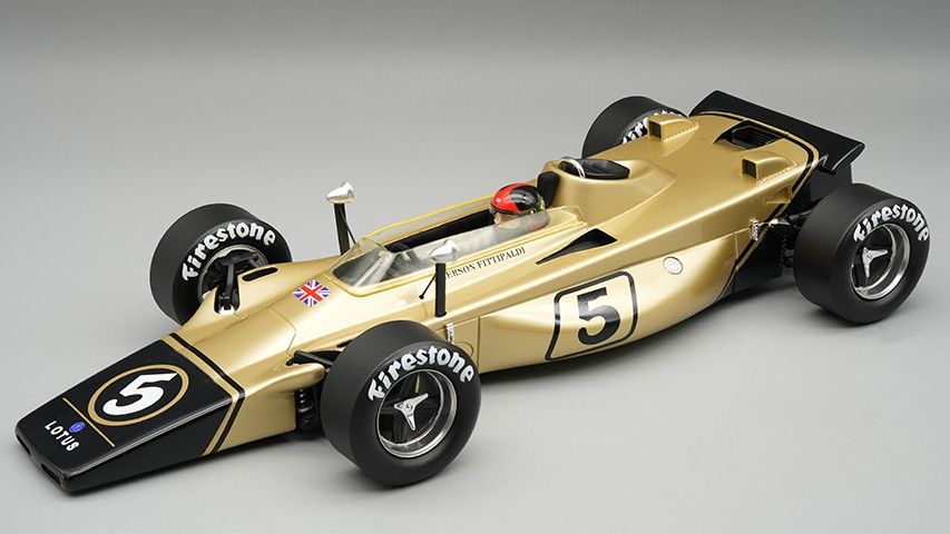 1:18 Tecnomodel - Lotus F1 56B #5 Italy GP 1971 E. Fittipaldi *With Driver Figure*