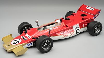 1:18 Tecnomodel - Lotus F1 56B #15 Dutch GP 1971 D. Walker *With Driver Figure*
