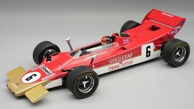 1:18 Tecnomodel - Lotus F1 56B #6 Race of Champion 1971 E. Fittipaldi *With Driver Figure* 1:18 Tecnomodel - Lotus F1 56B #6 Race of Champion 1971 E. Fittipaldi *With Driver Figure*