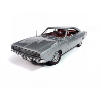 1:18 Autoworld - 1968 Dodge Charger R/T MCACN (AA1 Silver)