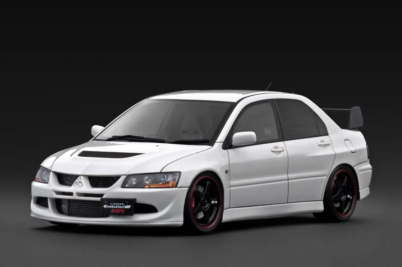1:18 Ignition - Mitsubishi Lancer Evolution VIII MR (CT9A), white 1:18 Ignition - Mitsubishi Lancer Evolution VIII MR (CT9A), white