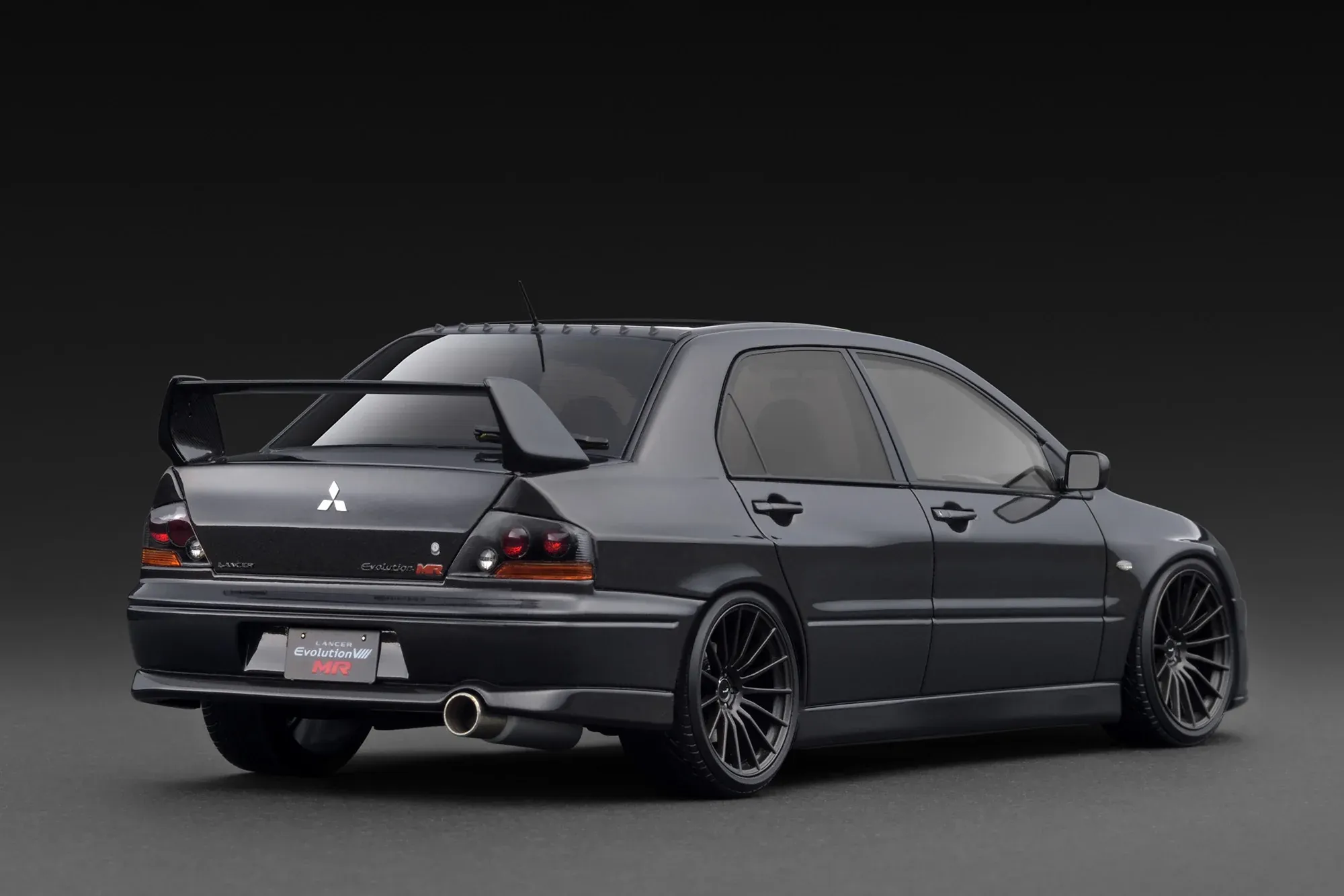 1:18 Ignition - Mitsubishi Lancer Evolution VIII MR (CT9A), gun metallic