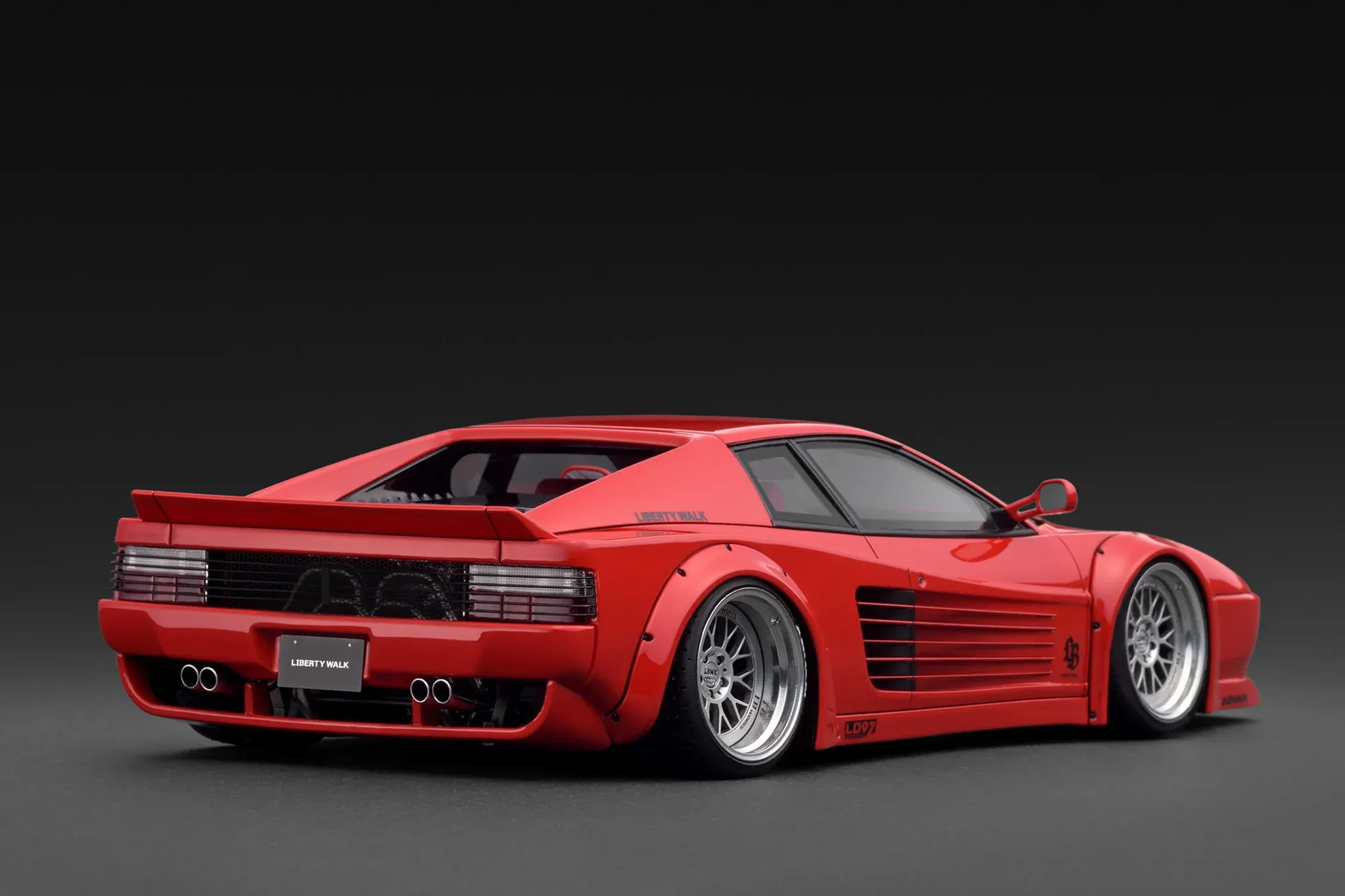 1:18 Ignition - LB-WORKS 512, red