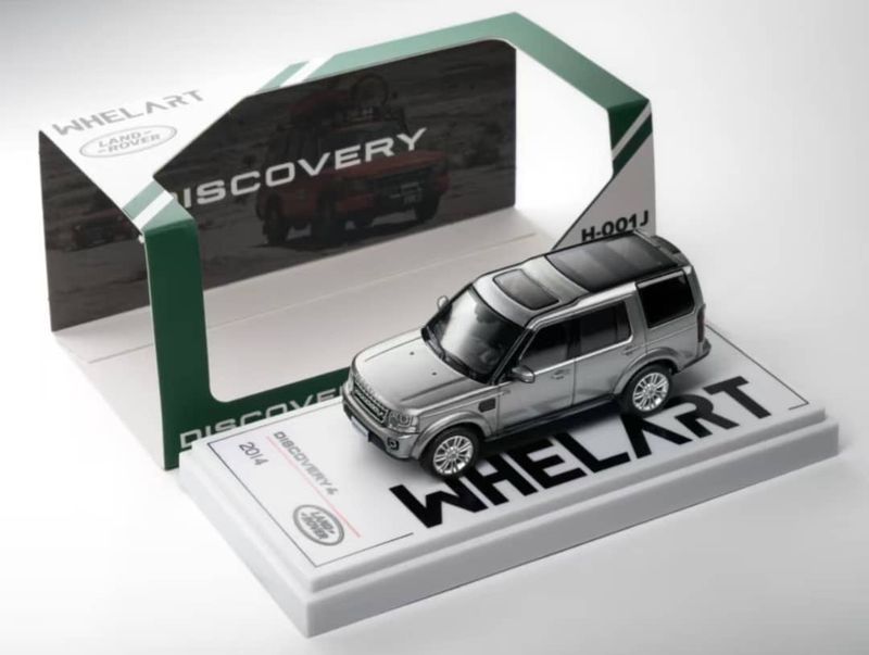 1:64 Whelart - 2014 Land Rover Discovery 4, metallic gray 1:64 Whelart - 2014 Land Rover Discovery 4, metallic gray