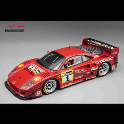 1:18 Tecnomodel - Ferrari F40 LM 3.5L Turbo V8 #1 Winner 6h Vallelunga Gold Cup 1996 D. M. Schiattarella - L. della Noce *Open Rear Trunk* 1:18 Tecnomodel - Ferrari F40 LM 3.5L Turbo V8 #1 Winner 6h Vallelunga Gold Cup 1996 D. M. Schiattarella - L. della Noce *Open Rear Trunk*