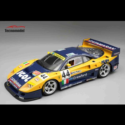 1:18 Tecnomodel - Ferrari F40 LM 3.5L Turbo V8 Team Ennea SRL Igol #44 24h le Mans 1996 L. Della Noce - A. Olofsson - C. Rosenblad *Open Rear Trunk* 1:18 Tecnomodel - Ferrari F40 LM 3.5L Turbo V8 Team Ennea SRL Igol #44 24h le Mans 1996 L. Della Noce - A. Olofsson - C. Rosenblad *Open Rear Trunk*