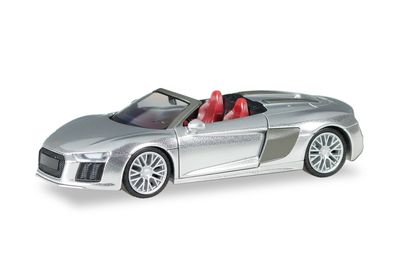 1:87 Herpa - Audi R8 V10 Spyder, eissilber