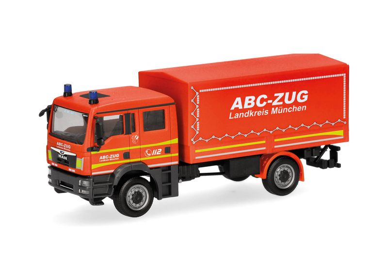 1:87 Herpa - MAN TGM MzKW "ABC-Zug Landkreis München" (Bayern/München)