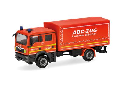1:87 Herpa - MAN TGM MzKW "ABC-Zug Landkreis München" (Bayern/München)