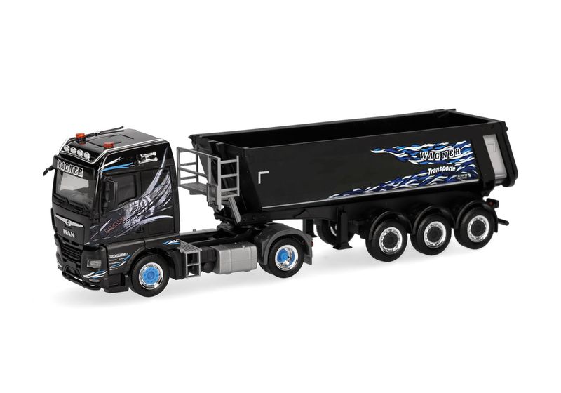 1:87 Herpa - MAN TGX GM Kipp-Sattelzug "Wagner Mitteleschenbach" (Bayern/Mitteleschenbach)