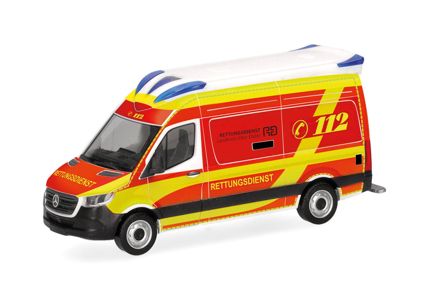 1:87 Herpa - Mercedes-Benz Sprinter '18 Delfis Rettungswagen