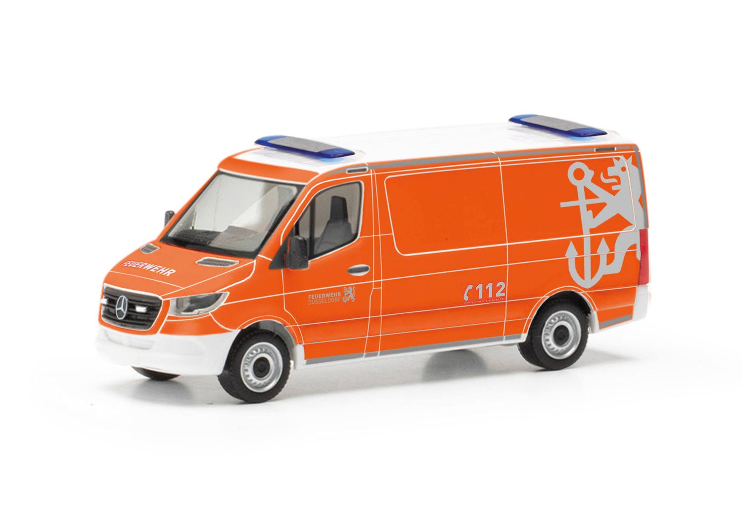 1:87 Herpa - Mercedes-Benz Sprinter '18 Halbbus Flachdach