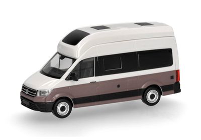 1:87 Herpa - Volkswagen (VW) Crafter Grand California 600, candywhite/mojawe beige 1:87 Herpa - Volkswagen (VW) Crafter Grand California 600, candywhite/mojawe beige