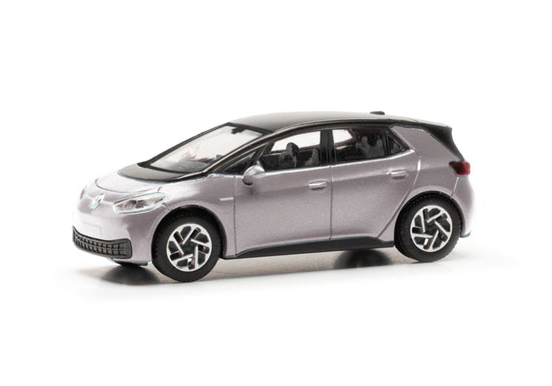 1:87 Herpa - Volkswagen ID.3, scale-silver metallic