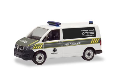 1:87 Herpa - Volkswagen (VW) T6.1 Bus "Feldjäger", weiß