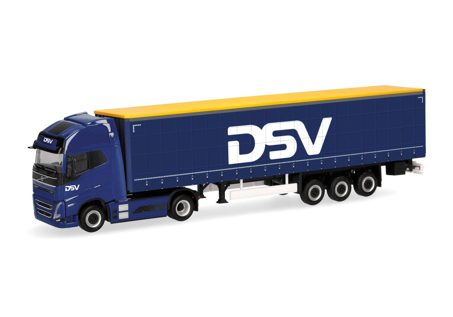 1:87 Herpa - Volvo FH GL XL 2020 Electric Gardinenplanen-Sattelzug