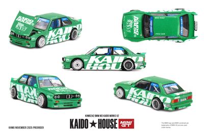 1:64 Mini GT - BMW M3  Kaido Works V2