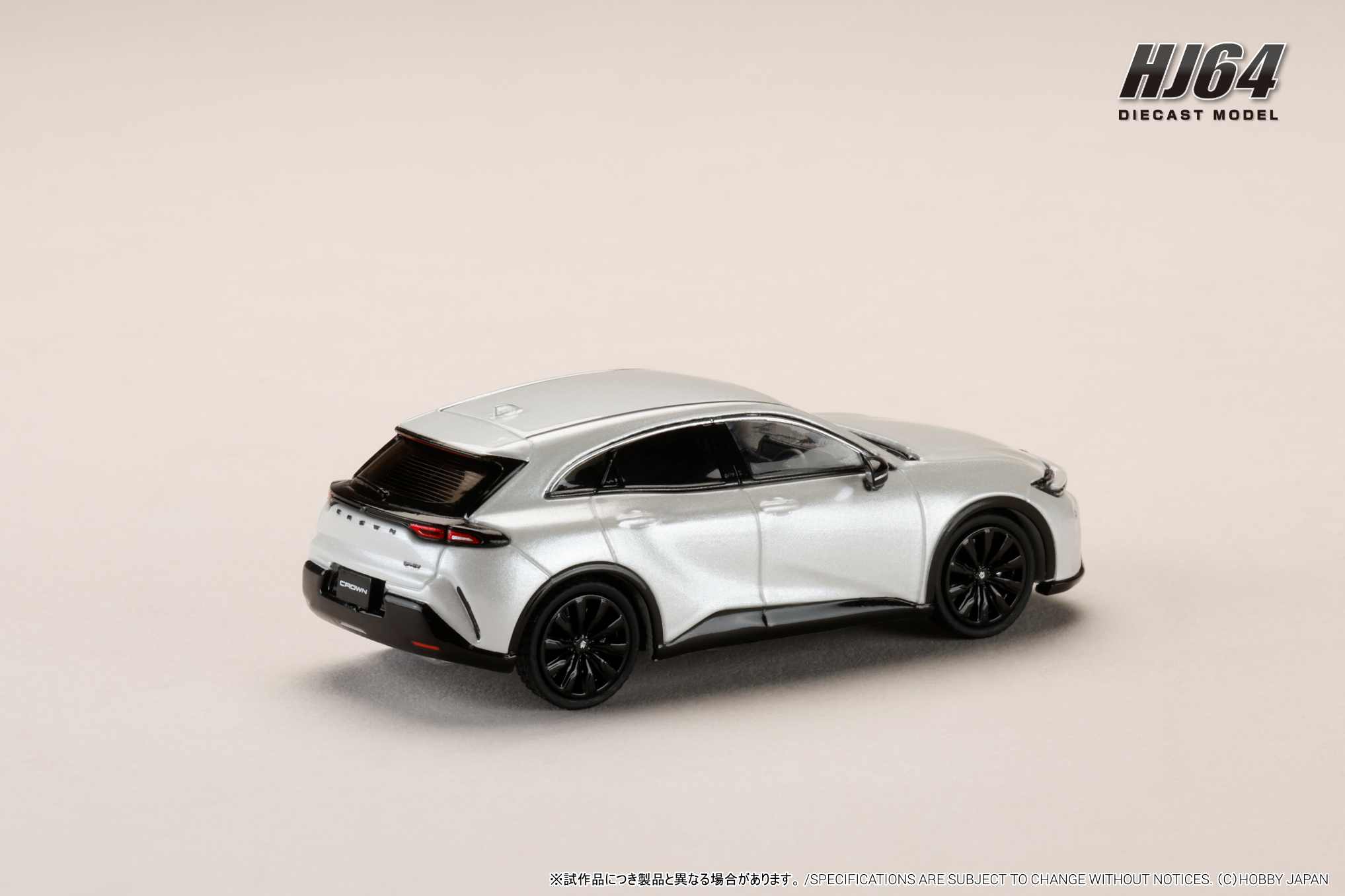 1:64 Hobby Japan - Toyota Crown Sport Z 2.5L Hybrid, precious white pearl