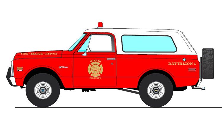 1:18 ACME - 1972 Chevrolet Blazer K/5 - The Chief