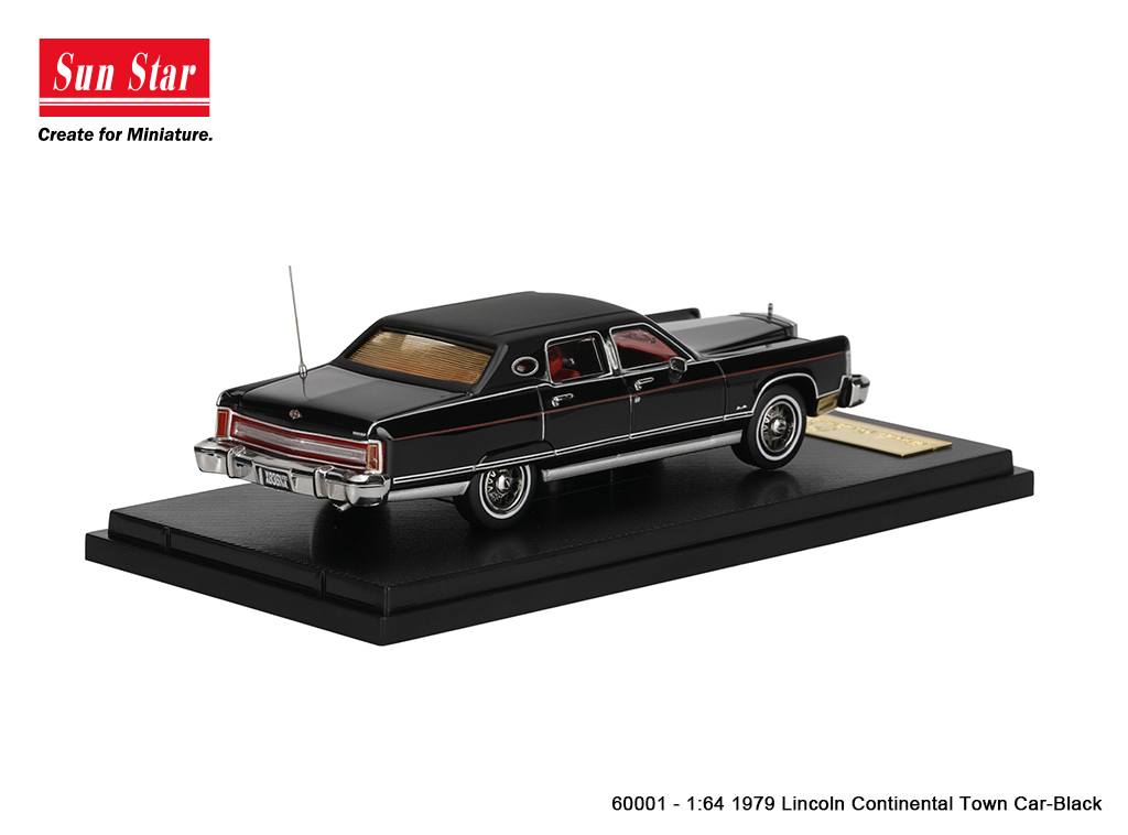 1:64 Sunstar - 1979 Lincoln Continental Town Car, dark blue