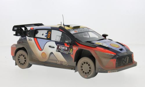 1:18 Ixo - Hyundai i20 N Rally1, Safari Rallye Kenia, 2025, #8 O. Tänak