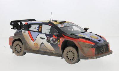 1:18 Ixo - Hyundai i20 N Rally1, Safari Rallye Kenia, 2025, #8 O. Tänak