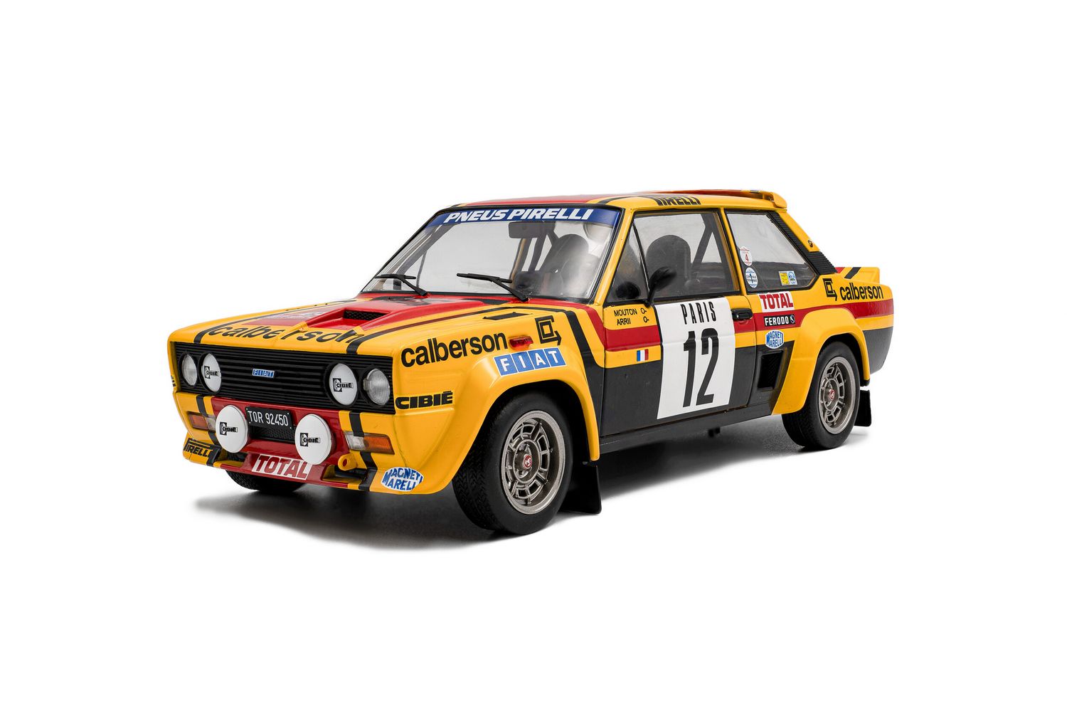 1:18 Solido - Fiat 131  Abarth #12 Rally Monta Carlo 1980 M. Annie