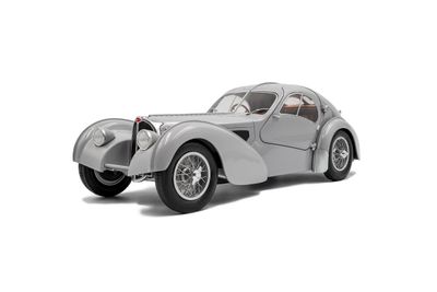1:18 Solido - 1937 Bugatti Atlantic 57SC Matt Silver